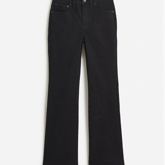 Madewell Black Curvy Kick-Out Jeans (27) - Picture 2 of 5